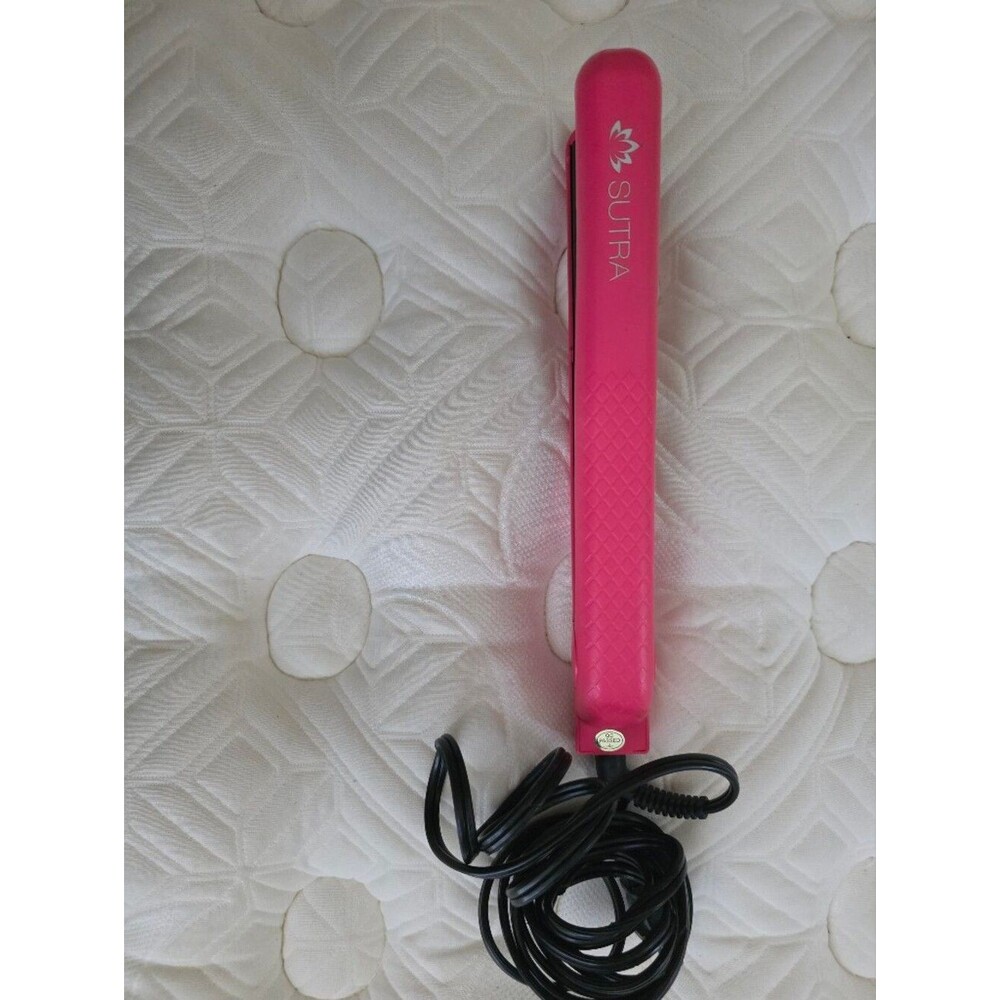 SUTRA Pink Hair Straightener - Sleek Styling Flat Iron